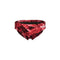 Arena Crackle Brief in Black/Team Red No Logo - Mystic