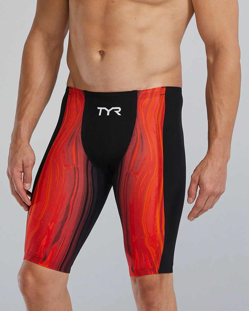 TYR Men's Shockwave Volconyx High Waist Jammer Tech Suit