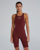 TYR Women's Venzo Solid Open Back Tech Suit