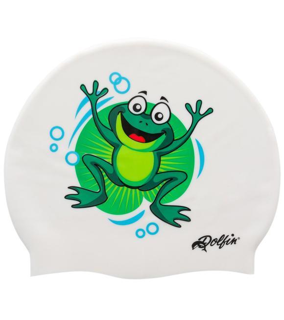 Dolfin Silicone Printed Cap - K&B Sportswear